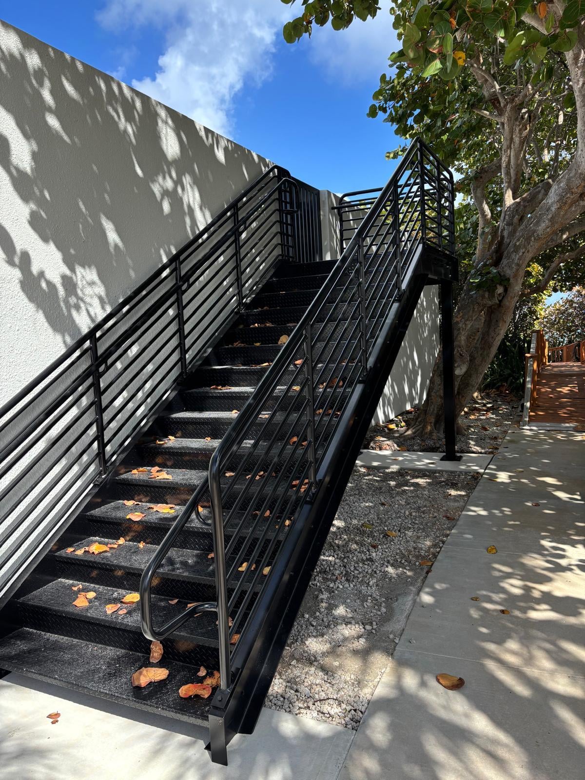 Claredon — Exterior Stair & Railing