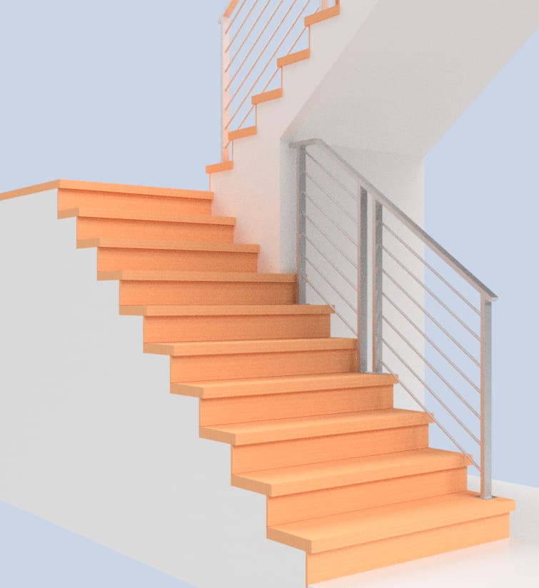 Interior Stair & Railing — Project III
