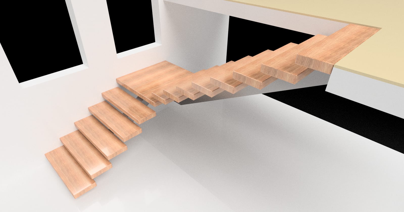 Interior Stair & Railing — Project V
